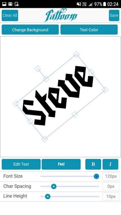 Free Text Tattoo Maker screenshot 8