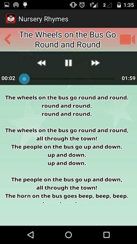 Nursery Rhymes audio videos screenshot 5
