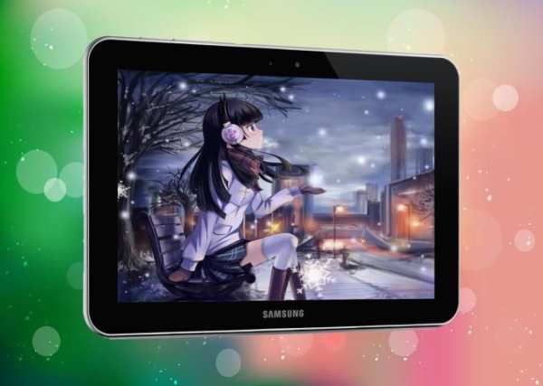 Angel Anime LiveWallpaper स्क्रीनशॉट 4
