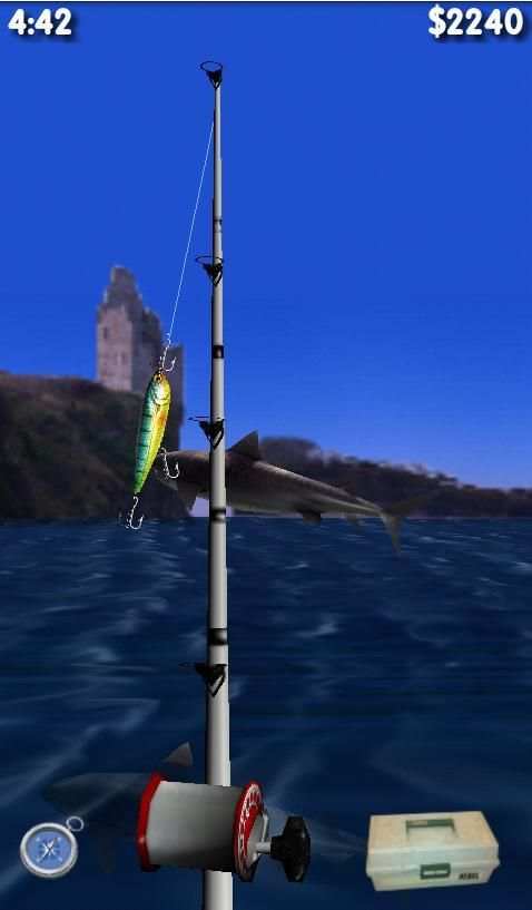 Big Sport Fishing 3D Lite скриншот 4