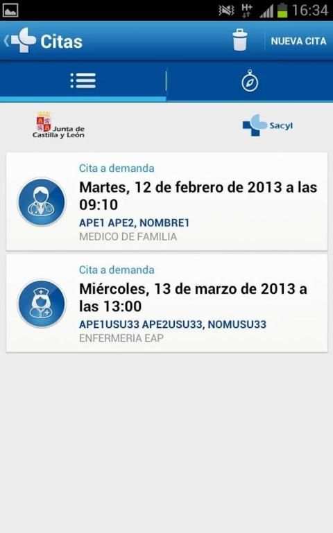 SACYL_CITA screenshot 5