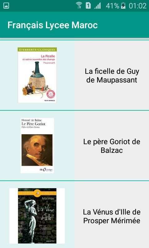Français lycée Maroc screenshot 4