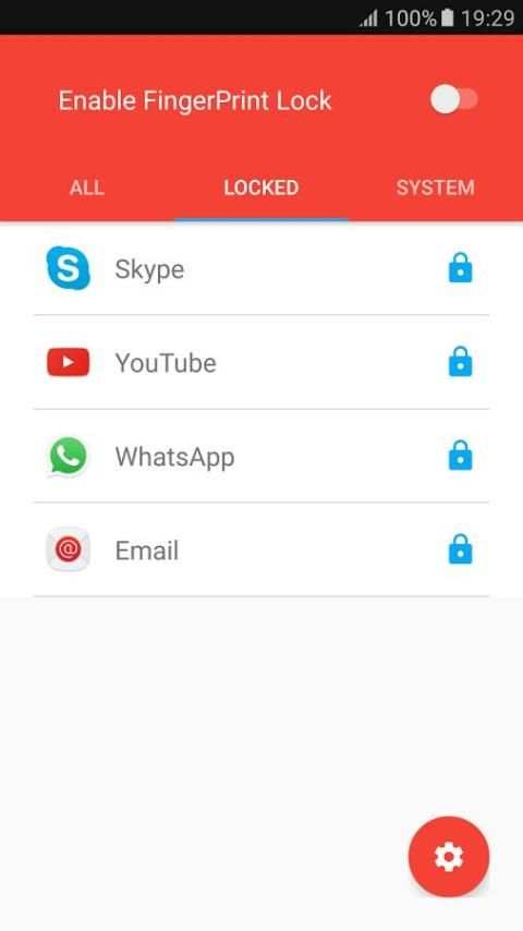 Finger Print Locker स्क्रीनशॉट 5