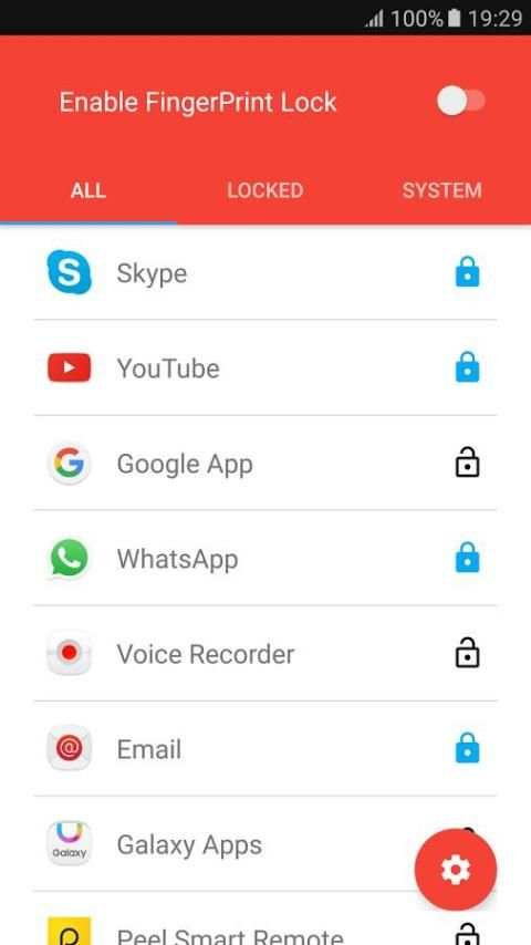 Finger Print Locker स्क्रीनशॉट 6