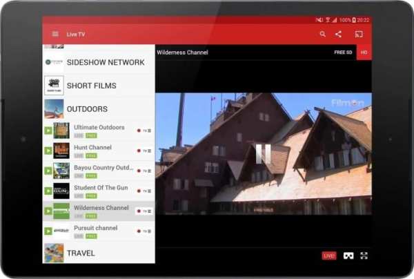 FilmOn Live TV FREE Chromecast screenshot 6