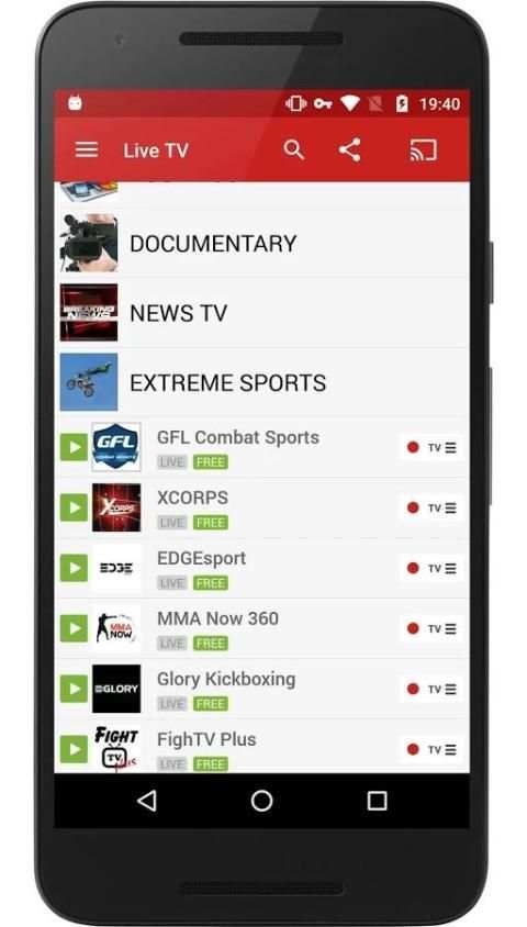FilmOn Live TV FREE Chromecast screenshot 13
