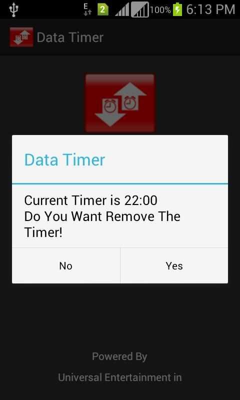 Data Timer स्क्रीनशॉट 1