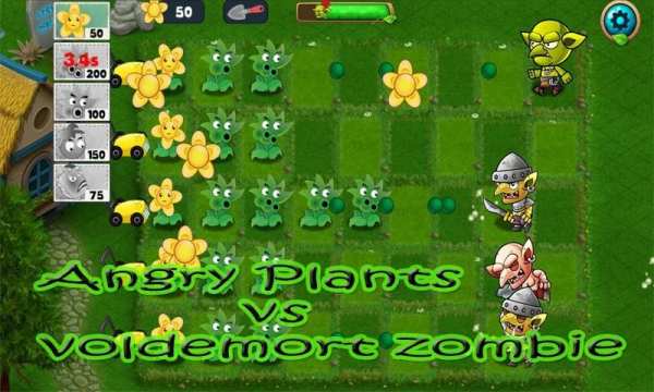 Angry Plants vs Voldemort Zombie screenshot 3