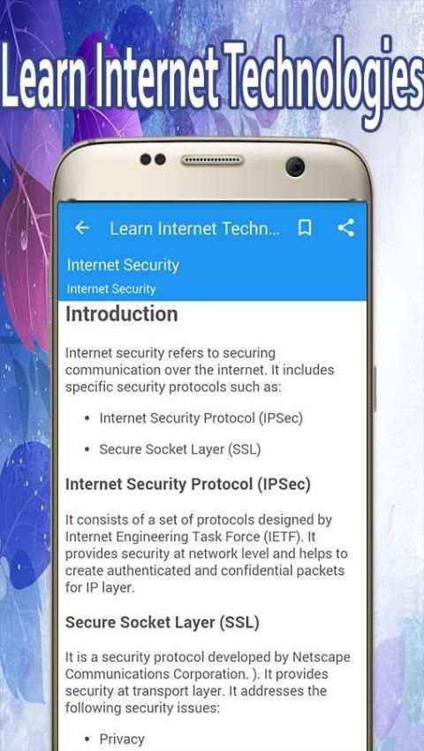 Learn Internet Technologies 2 تصوير الشاشة