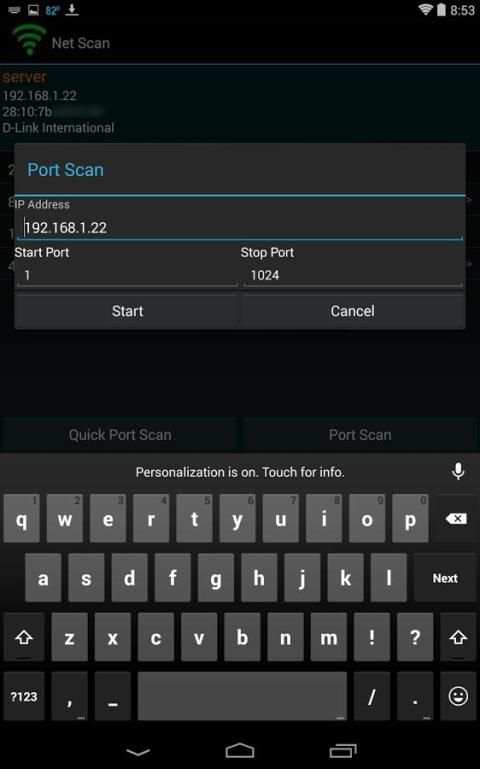 Net Scan screenshot 1