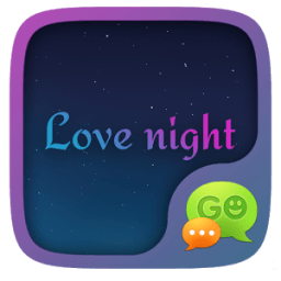 GO SMS LOVE NIGHT THEME иконка