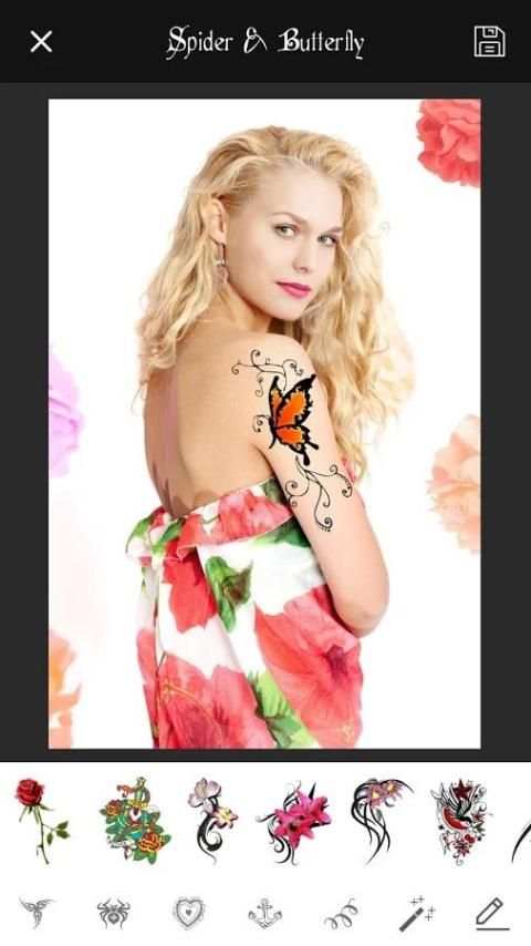 Tattoo Studio: Design My Photo Maker app 1 تصوير الشاشة