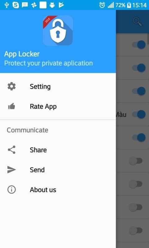 Apps Lock 2018 स्क्रीनशॉट 1