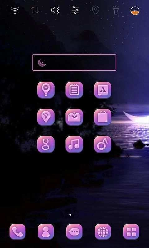 Moon And Star launcher theme screenshot 2