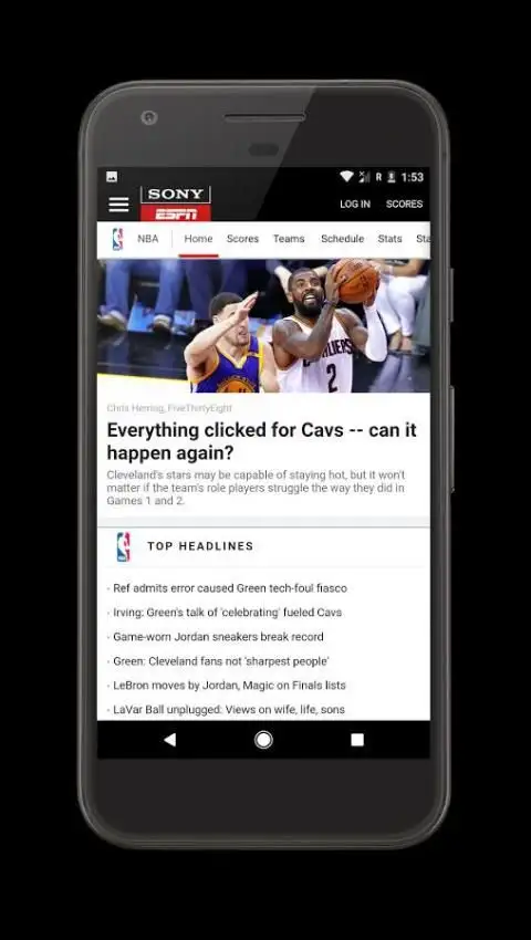 Sony ESPN : Live TV 3 تصوير الشاشة