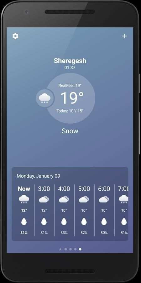 UltraWeather: Local Forecast screenshot 1