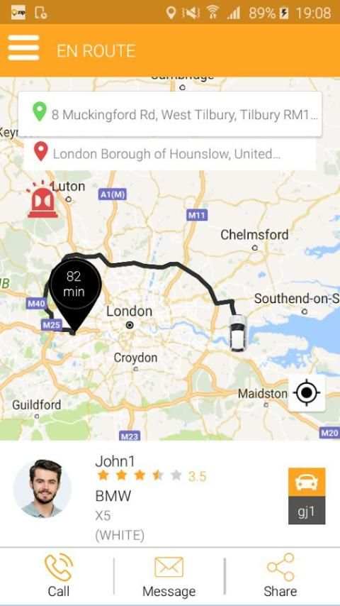 Zip Taxi App screenshot 5