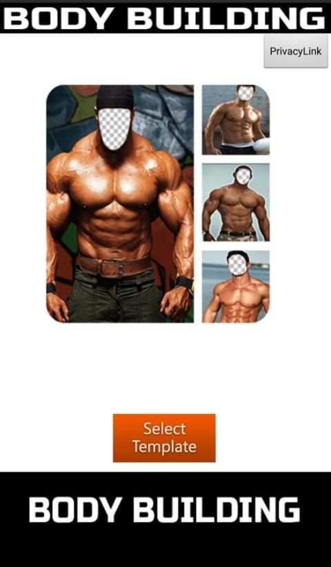 bodybuilding photo maker editor face changer 6 تصوير الشاشة