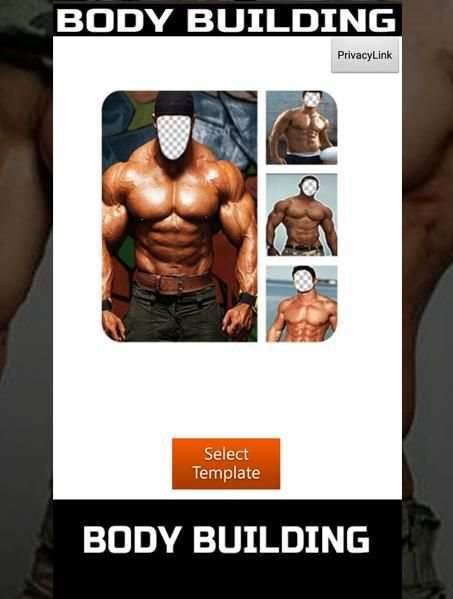 bodybuilding photo maker editor face changer 1 تصوير الشاشة