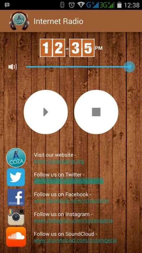 COZA iRadio 2 تصوير الشاشة