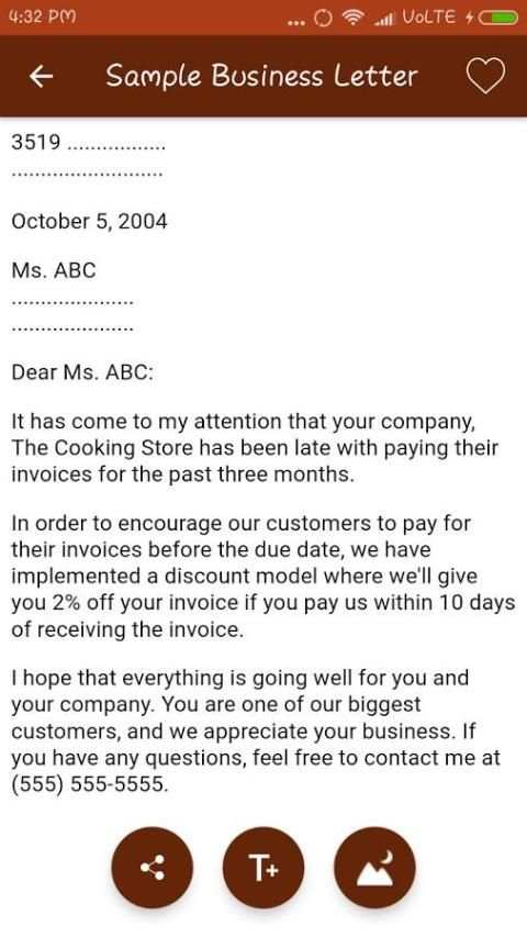 Letter Writing Guide (Formats) screenshot 4