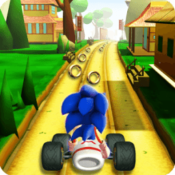super sonic car adventure أيقونة