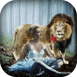 Lion Photo Editor أيقونة
