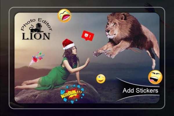 Lion Photo Editor screenshot 3