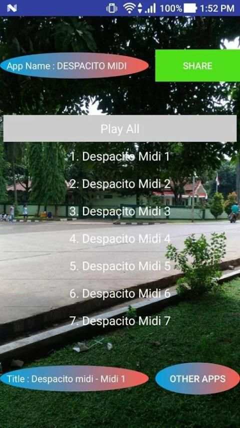 DESPACITO MIDI screenshot 2