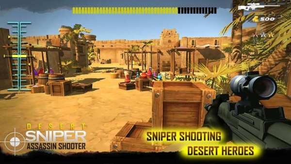 Desert Sniper Assassin Shooter screenshot 6