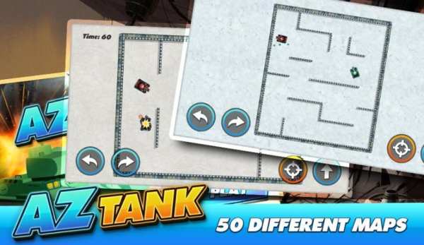 Tank Trouble War - Funny AZ Tank screenshot 1