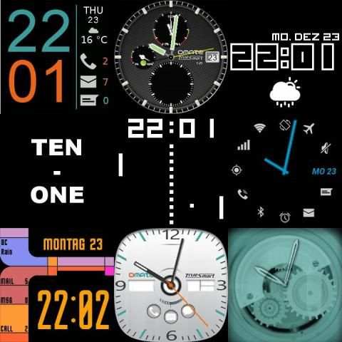 27 Watch faces for Wear & Sony скриншот 2