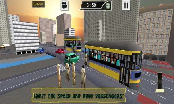 Metro Tram Driver Simulator 3d скриншот 14