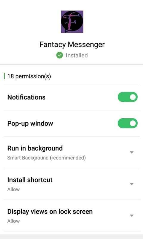 Fantacy Messenger screenshot 3