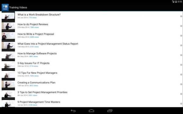 Project Management Training скриншот 5