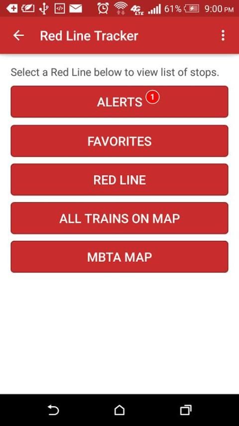 MBTA Red Line Tracker screenshot 7
