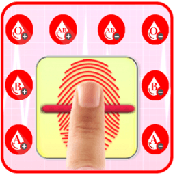 Blood Group Scanner Prank أيقونة