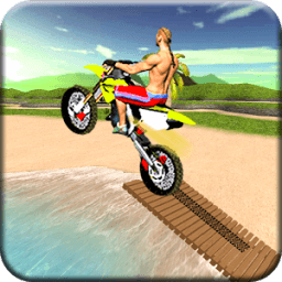 Beach Bike Stunt Racing 3D أيقونة