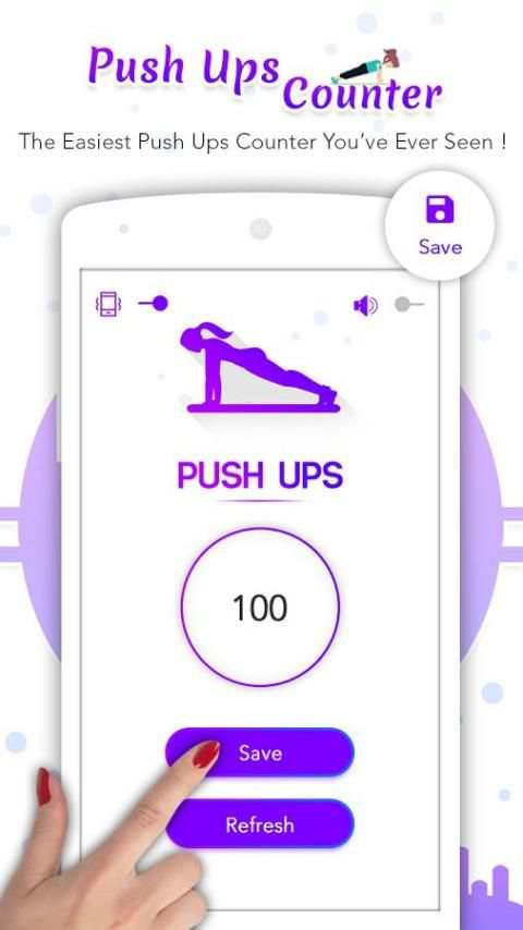 Push Ups Workout Counter Push Up Counter скриншот 4