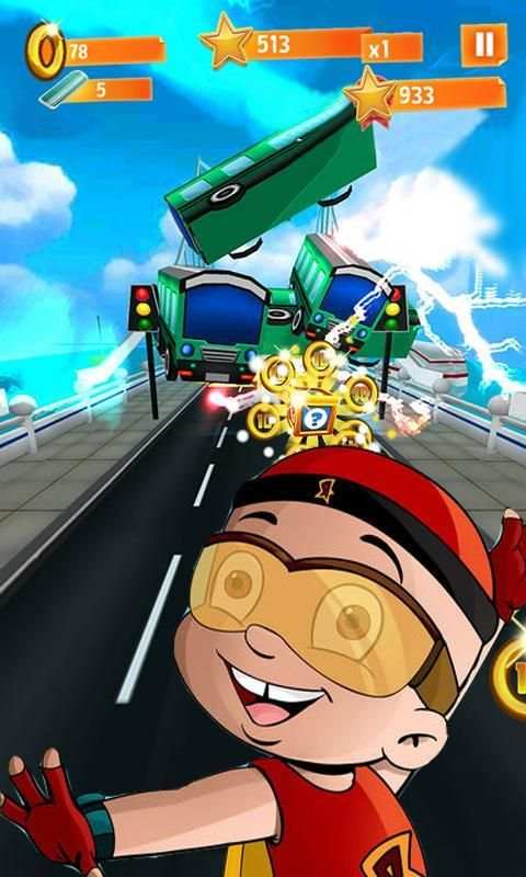 Adventure Mighty Raju Subway 1 تصوير الشاشة