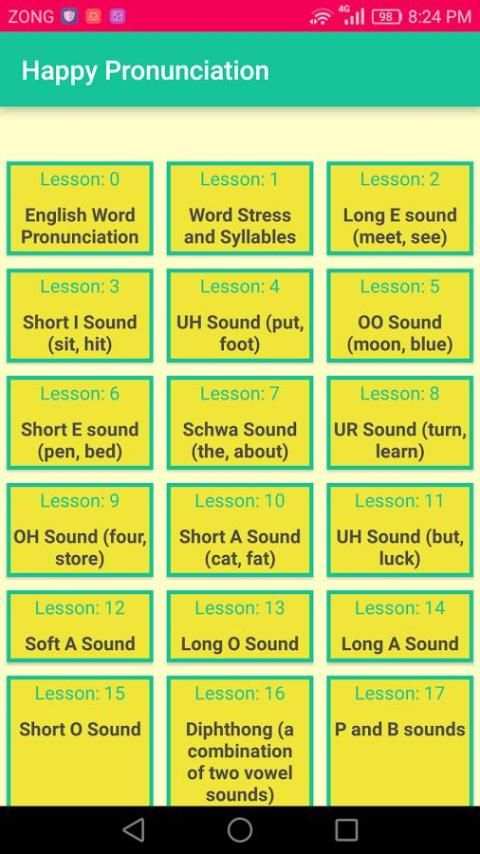English Pronunciation screenshot 3