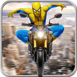 ikon Spider Traffic Rider - Superhero Moto Racing 2018