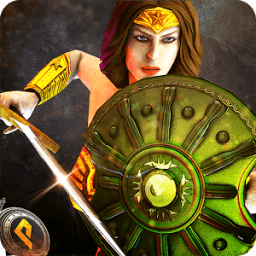 Wonder Warrior Fighting Woman icon