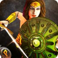 Wonder Warrior Fighting Woman