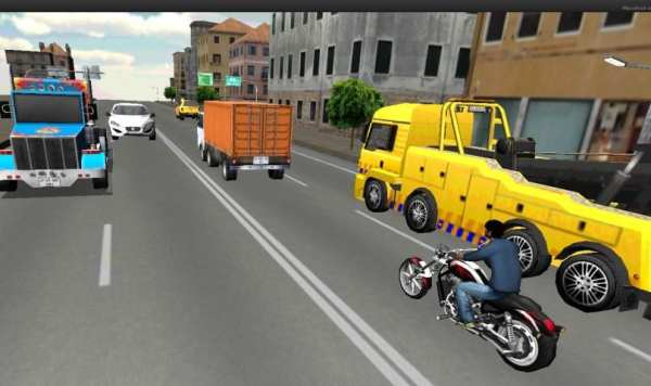 Traffic Racer Moto 4 تصوير الشاشة