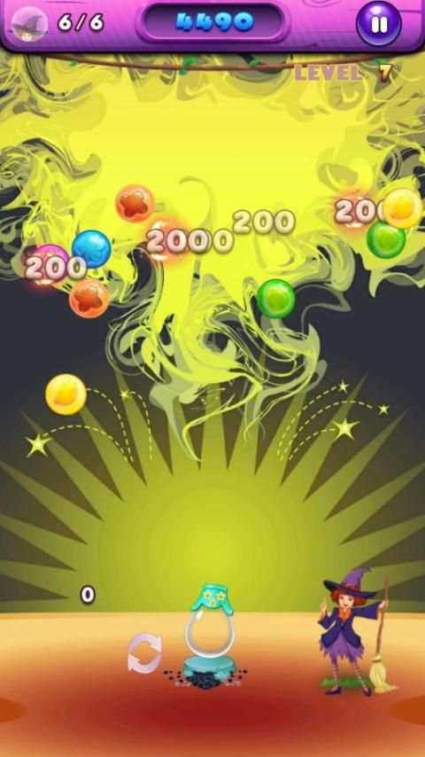 Candy Witch Cruch 2 تصوير الشاشة