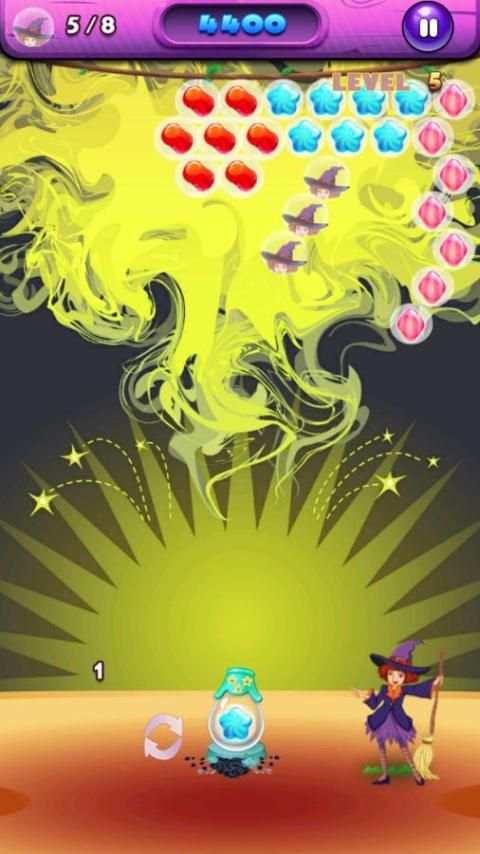 Candy Witch Cruch скриншот 1