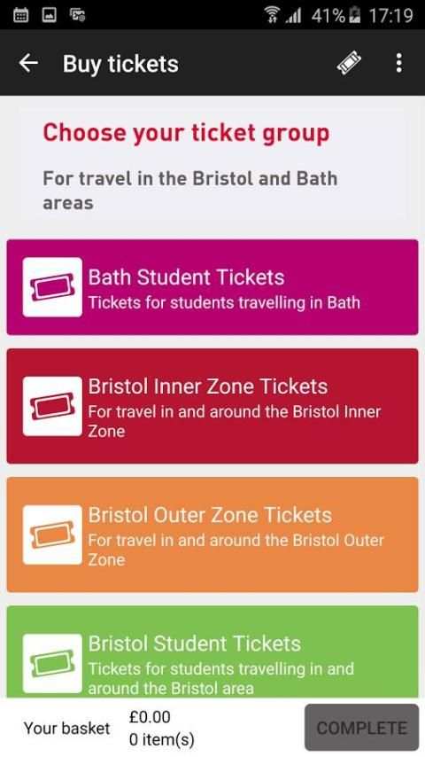 Wessex Bus M-Tickets screenshot 5