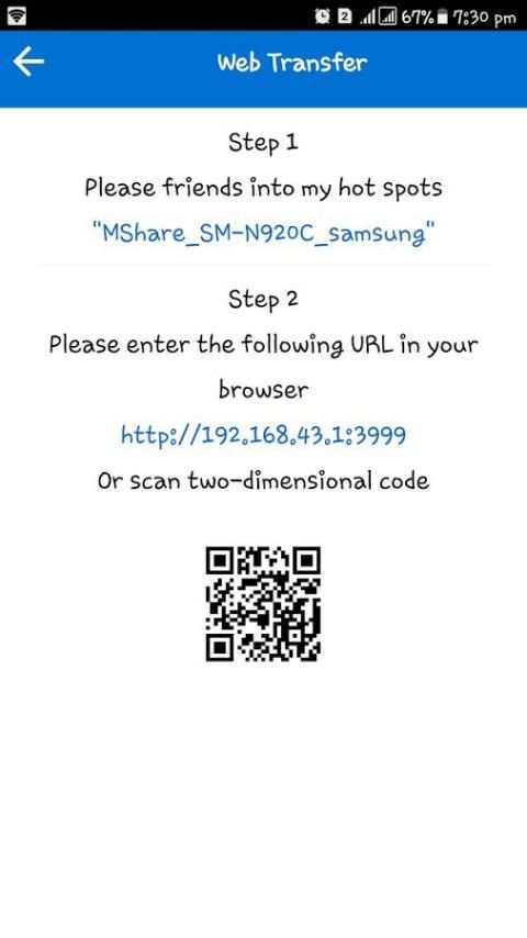 MShare - File Transfer & Share As SHAREit screenshot 3