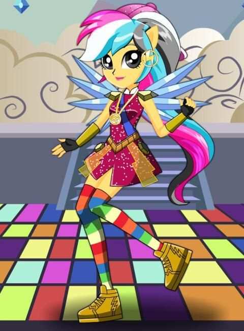 Dress up Rainbow Dash Dance Magic screenshot 4